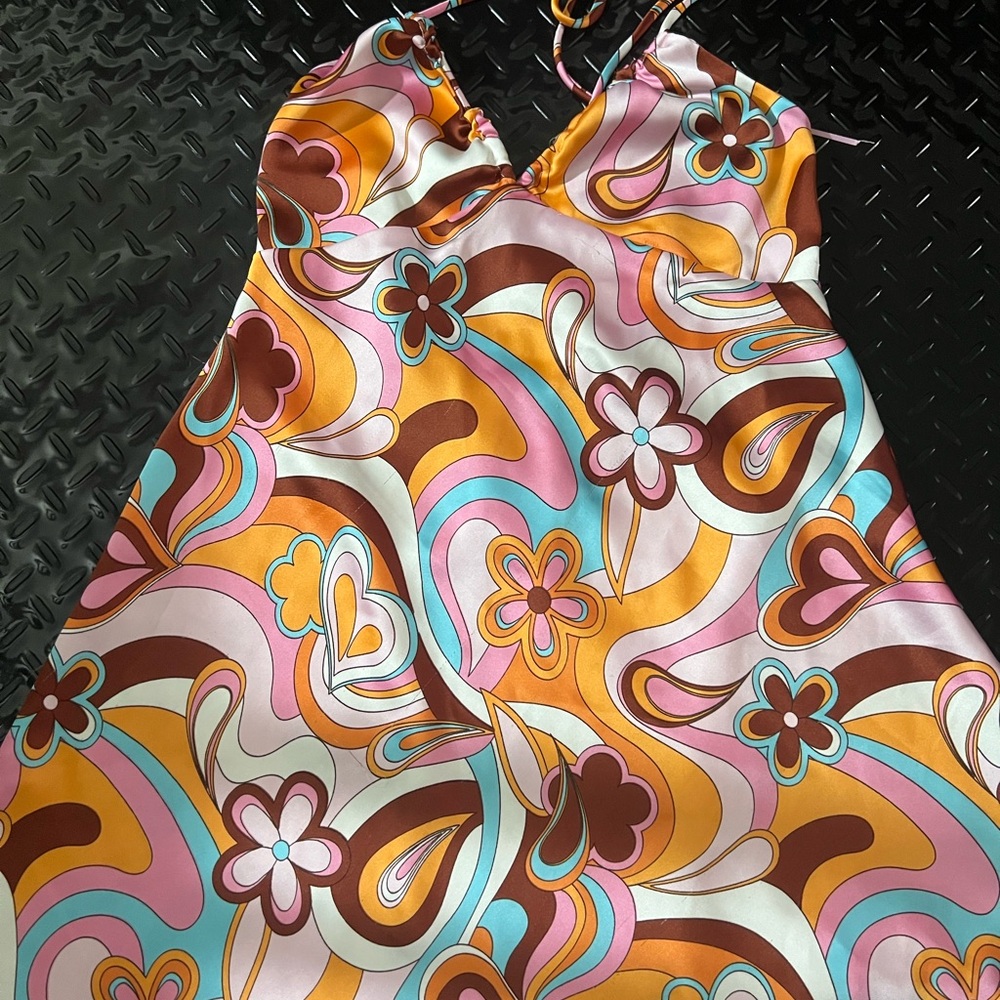 Garage Multicolor Patterned Top
